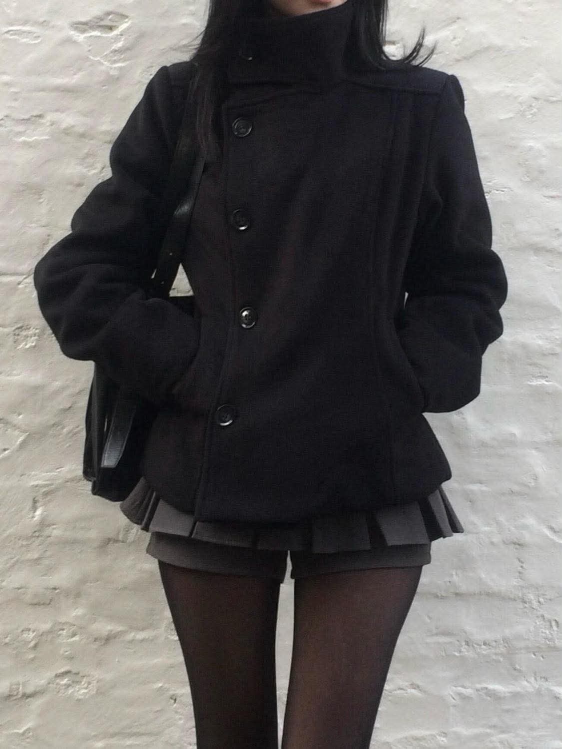 Black coat